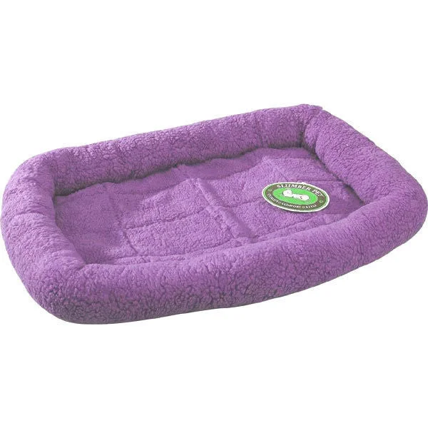 - Dog toy recommendationsLavender Purple Slumber Pet Sherpa Crate Bed