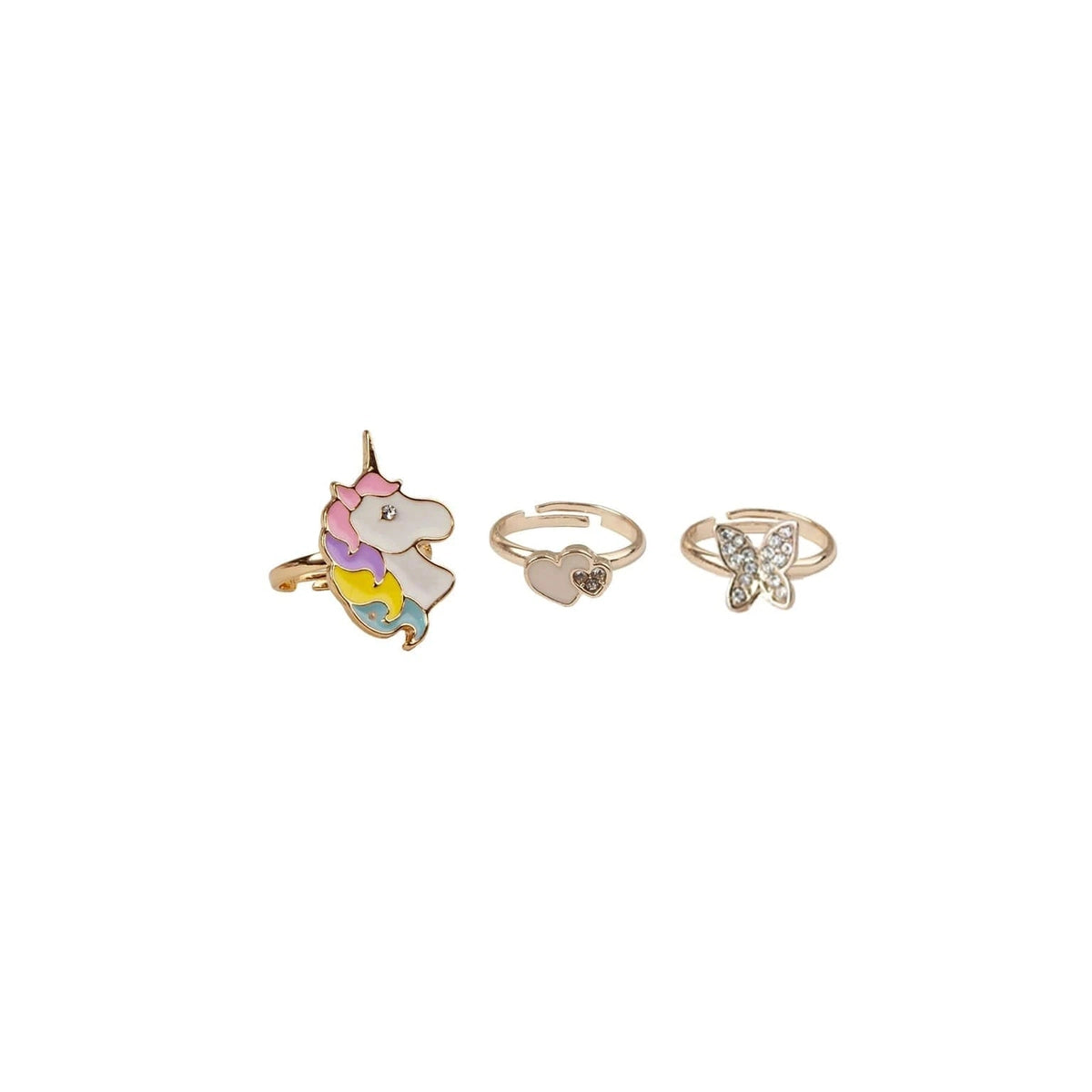 - Cat stress soothing sprayboutique butterfly & unicorn ring, 3 pcs