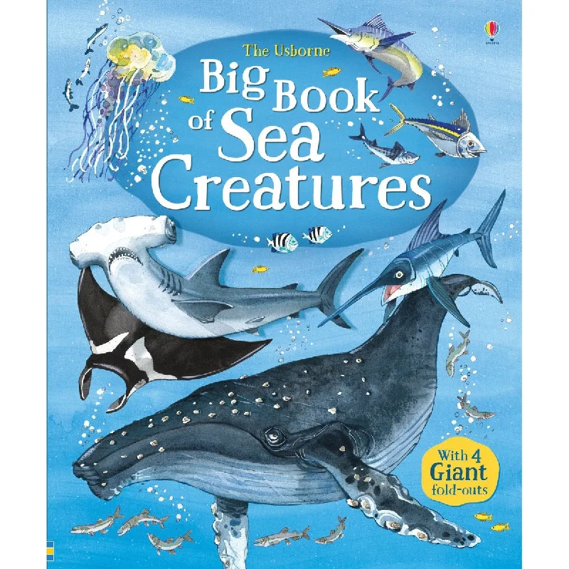 - Air box TSA certified check-inUsborne big book of big sea creatures