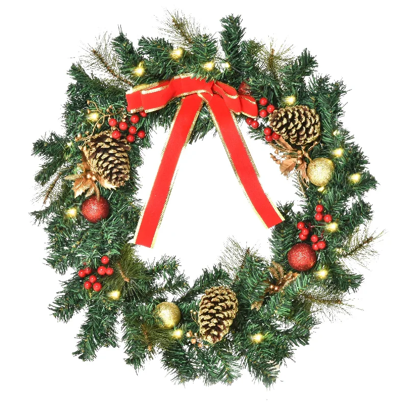 - Winter dog thick down jacketPre-Lit Artificial Christmas Door Wreath