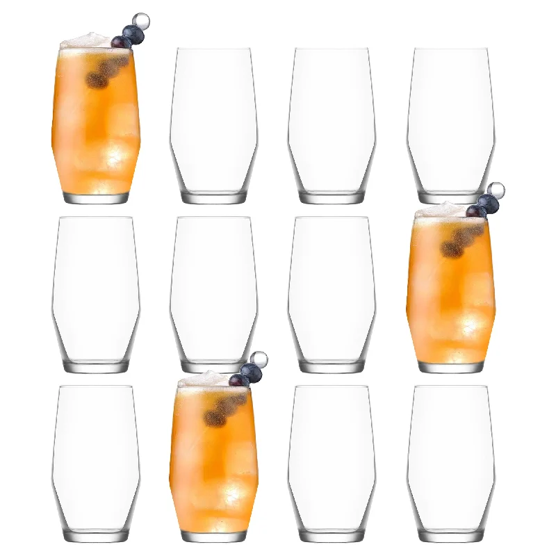 Pet Products495ml Ella Highball Glasses - Pack of 12 - By LAV