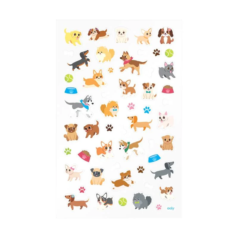 - Cat stress soothing sprayOoly Stickiville puppy love stickers