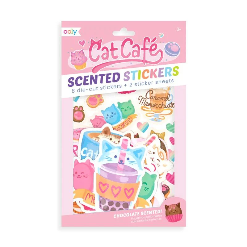 - Dog disposable foam shower gelOoly cat cafe scented scratch stickers