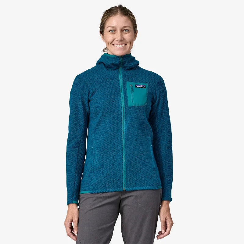 ---Women's R1 Air Full-Zip Hoody - Lagom Blue