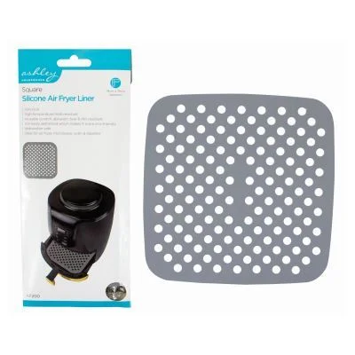 - Dog disposable foam shower gelSquare Silicone Reusable Air Fryer Liner - 19cm - Grey - By Ashley