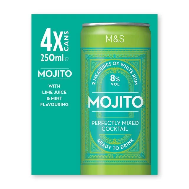 - Pet fence foldable indoorM&S Mojito   4 x 250ml