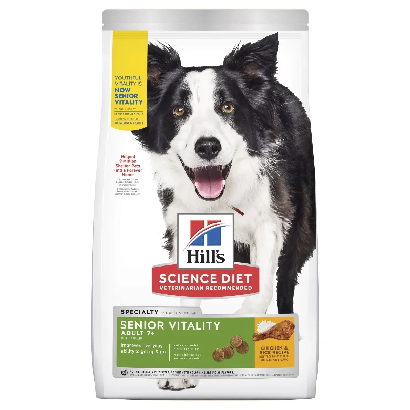 - Dog food for pregnancy and lactationHill's Science Diet Adult 7+ Senior Vitality Dry Dog Food