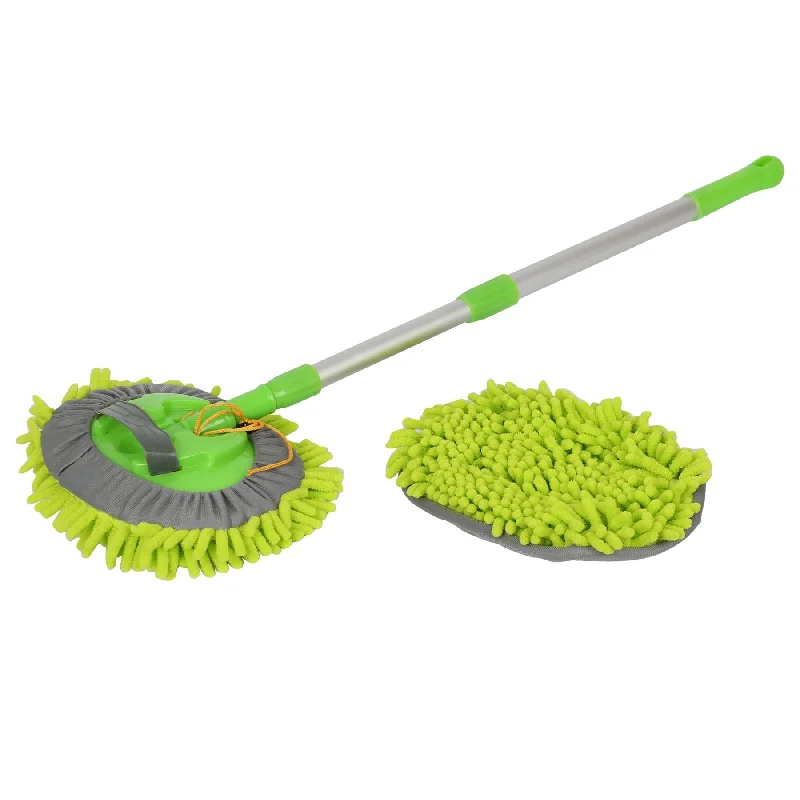 - Organic cotton dog bibsMicrofibre Extendable Car Wash Brush - 43" - Green - By Pro User