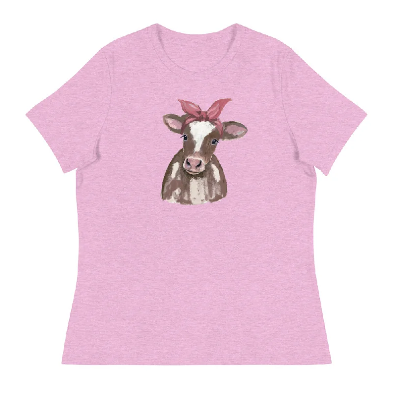 - Natural latex pet mattressCute Cow Women's Relaxed T-Shirt