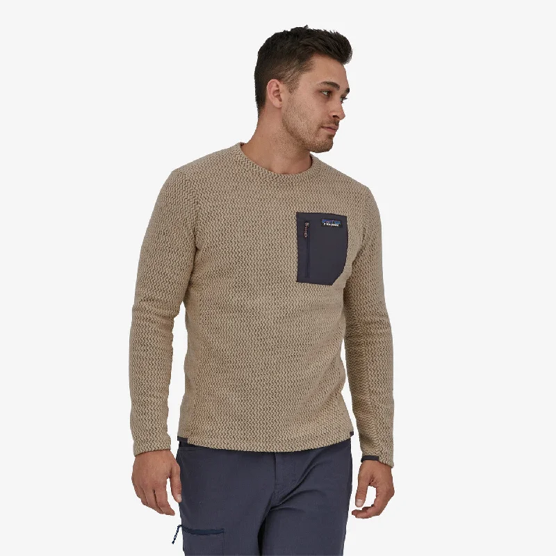 - Winter warm clothes for short-haired dogsMen's R1 Air Crewneck Pullover - Oar Tan