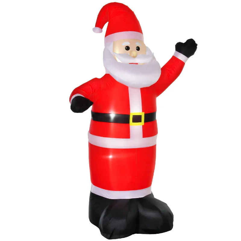 - Custom pet birthday cake8 Foot Inflatable Christmas Santa Claus Xmas Decoration with LED Holiday Air Blown Yard Outdoor Décor