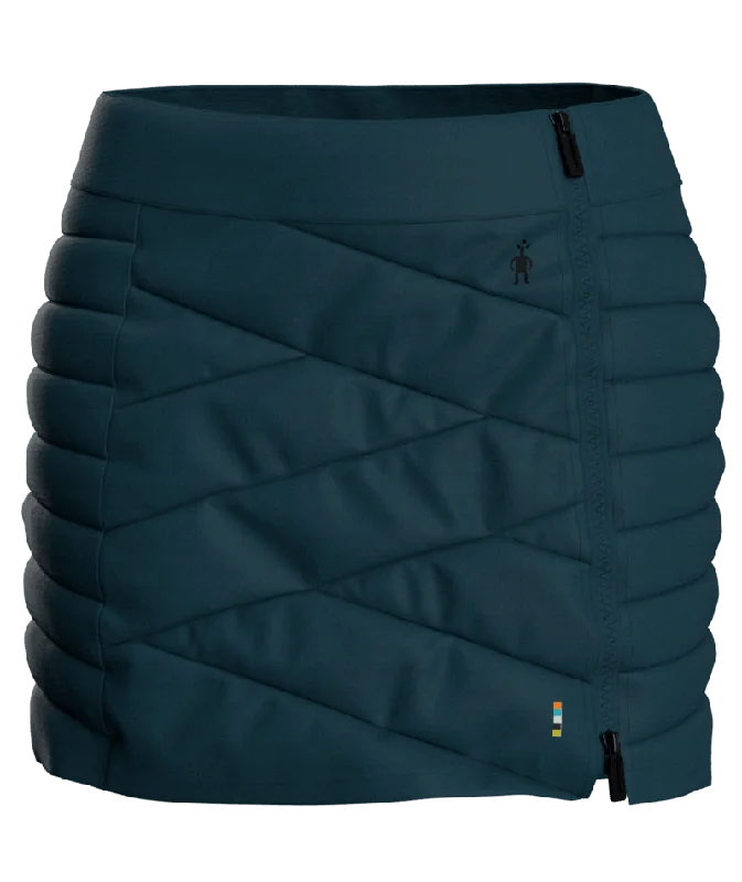 ---Women's Smartloft Zip Skirt - Twilight Blue