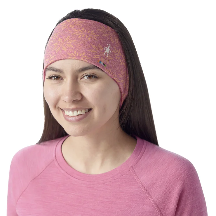 - Pet monitor with cameraThermal Merino Reversible Headband - Garden Pink Digi Snow