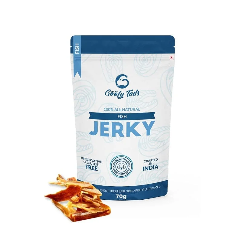 -Grain-free dog food recommendationGoofy Tails Fish Jerky Dog Treats| Gluten and Grain Free -70g