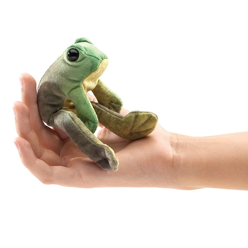 - Dog disposable foam shower gelFolkmanis sitting frog finger puppet