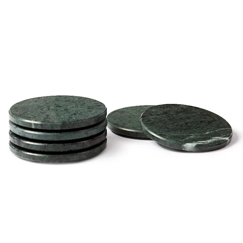 - Chinchilla cooling ice nest ceramic plateRound Marble Coasters - 10cm - Green - Pack of 6 - By Argon Tableware