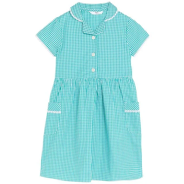 - ​​Pet toys under 10 yuanM&S Cotton Gingham School Dresses 3-10 Years Green