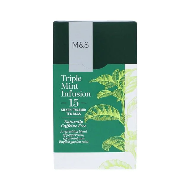 ---M&S Triple Mint Infusion Teabags   15 per pack