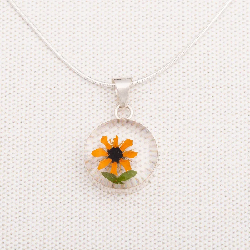 - Winter warm clothes for short-haired dogsReal Sunflower & Sterling Necklace