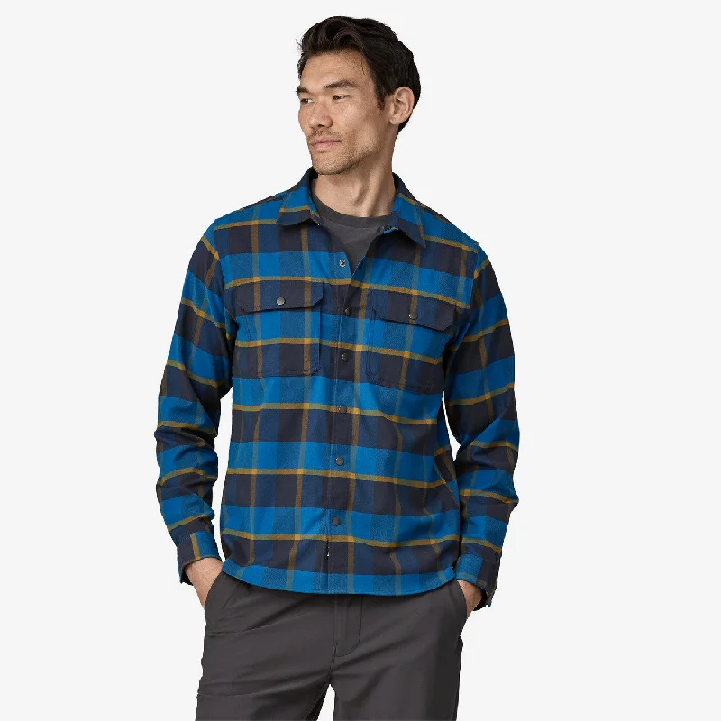 - Air box TSA certified check-inMen's Canyonite Flannel Shirt - Cliffs Edge: Endless Blue