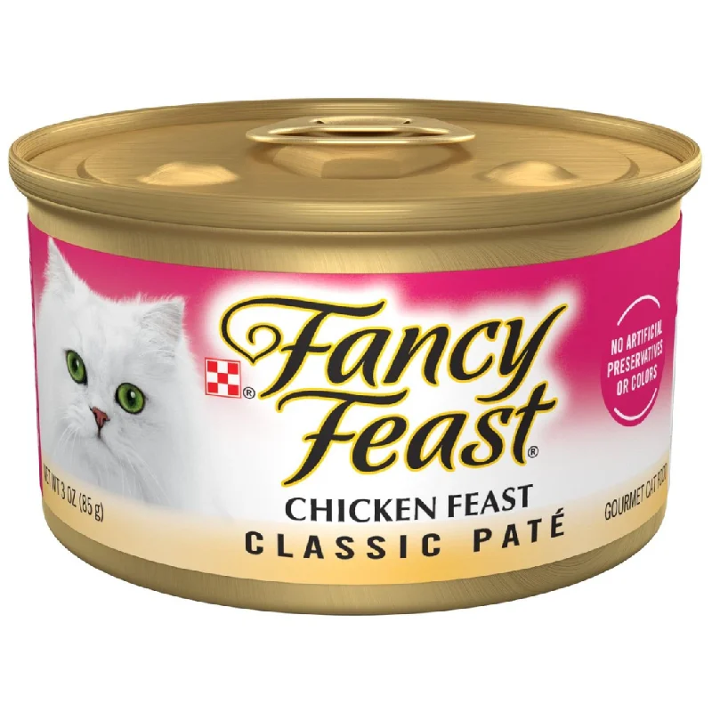    - Senior cat food  preventing the nails from growing too long and causing discomfort or damage to the pet.### Cat accessories -Bite-resistant dog toy recommendations   - Senior cat food  Fancy Feast Chicken Feast Classic Pate Canned Cat Food