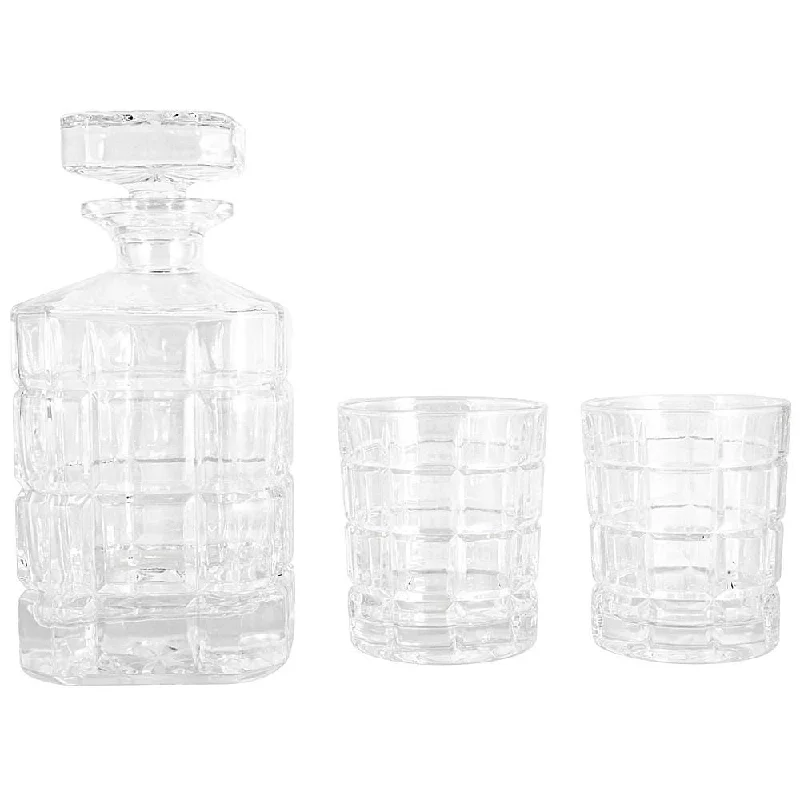  -Splash-proof food bowl AND Anti-choking slow food bowlCellar Premium Luxe Crystal Glass 3 Piece Whisky Decanter Set 700ml/300ml