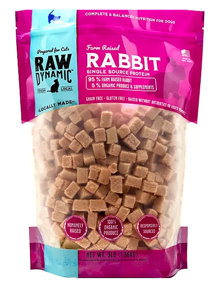 - Degradable pet feces bagRaw Dynamic Frozen Rabbit Formula for Cats 3Lb