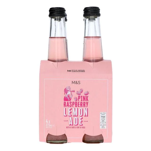 - Remote interactive pet feederM&S Pink Raspberry Lemonade   4 x 275ml