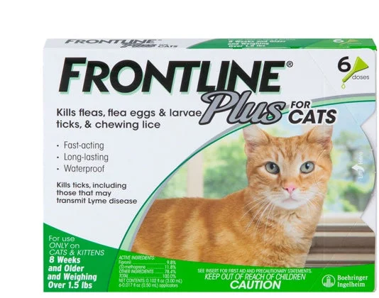 - Cat anti-jump window safety netFrontline Plus for Cat 8Wks or Older