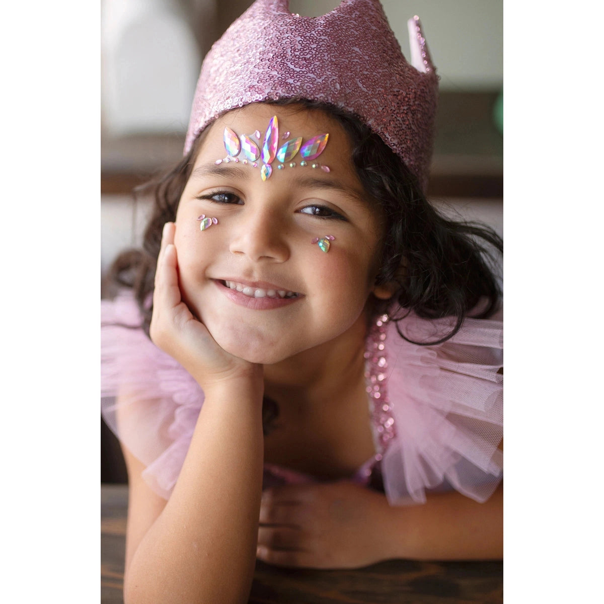 - Dog anti-slip matprecious pink sequins crown