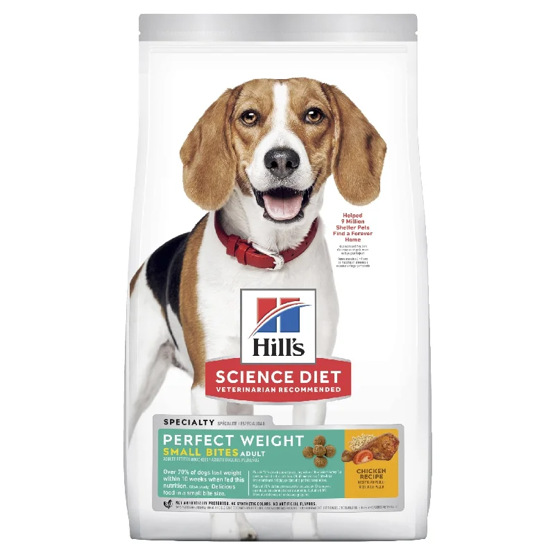 - Special food for puppiesHill's Science Diet Perfect Weight Adult Small Bites Dry Dog Food