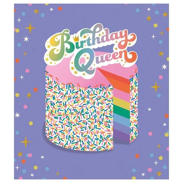 - Deodorizing cat litter tofu litterBirthday Queen Cake Birthday Card