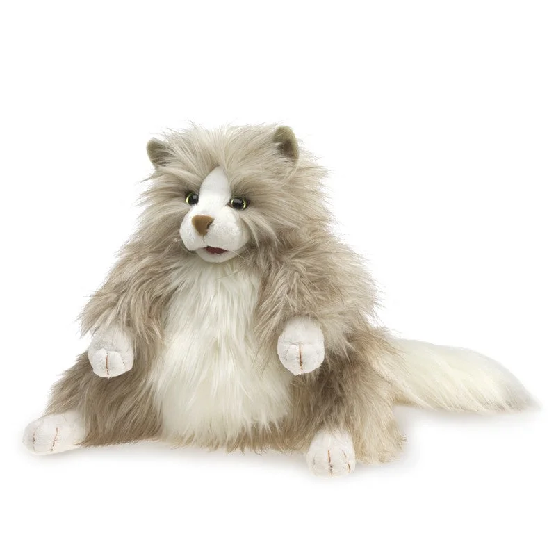 - Dog heart rate monitoring collarFolkmanis fluffy cat puppet