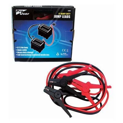 - Summer pet ice matCar Battery Jump Leads with Heavy-Duty Clamps - 2.4M - By Pro User