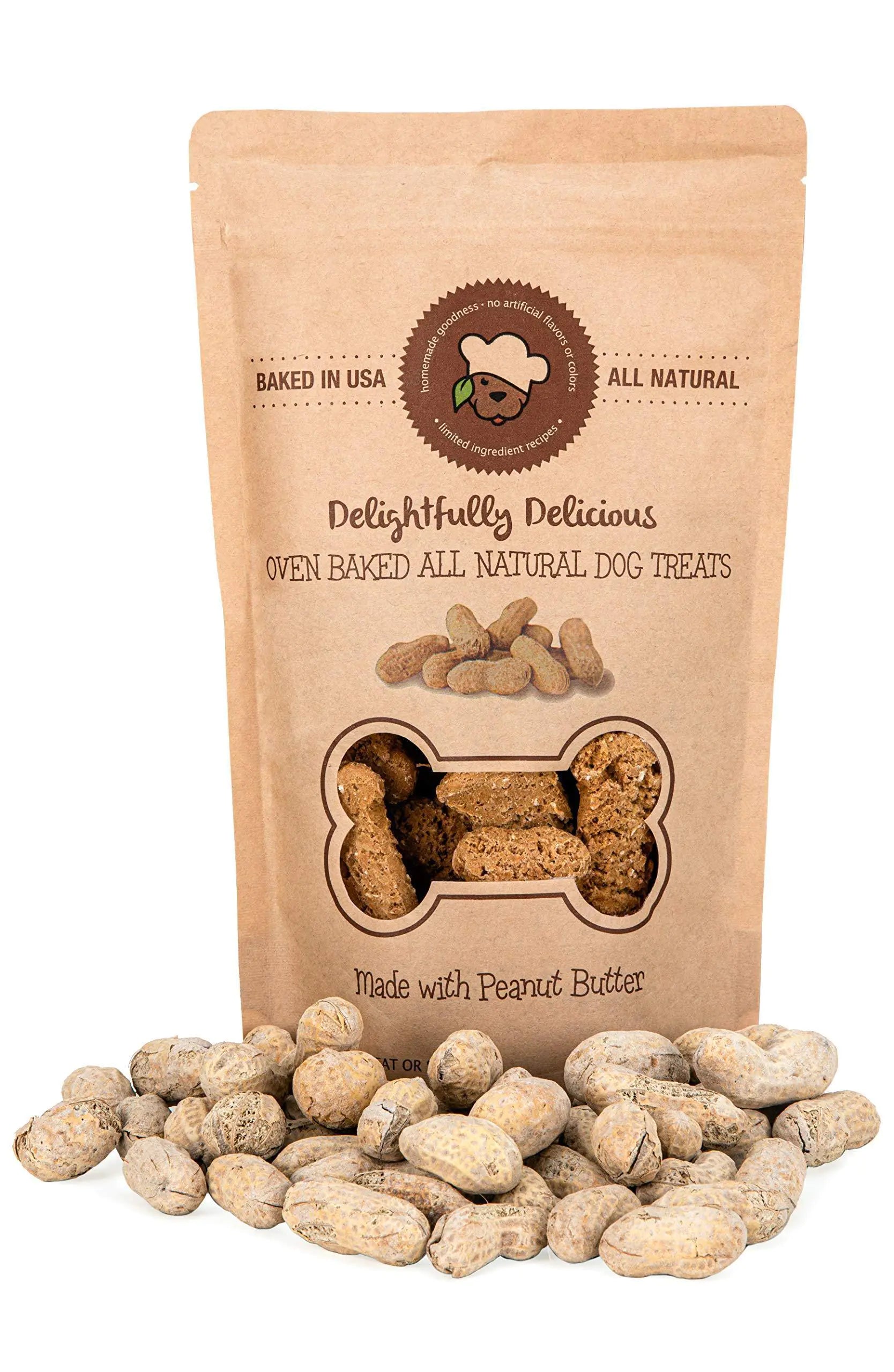 - Dog food helps the digestive systemPeanuts Delicious Dog Treats Made in USA All Natural Oven Baked Biscuits