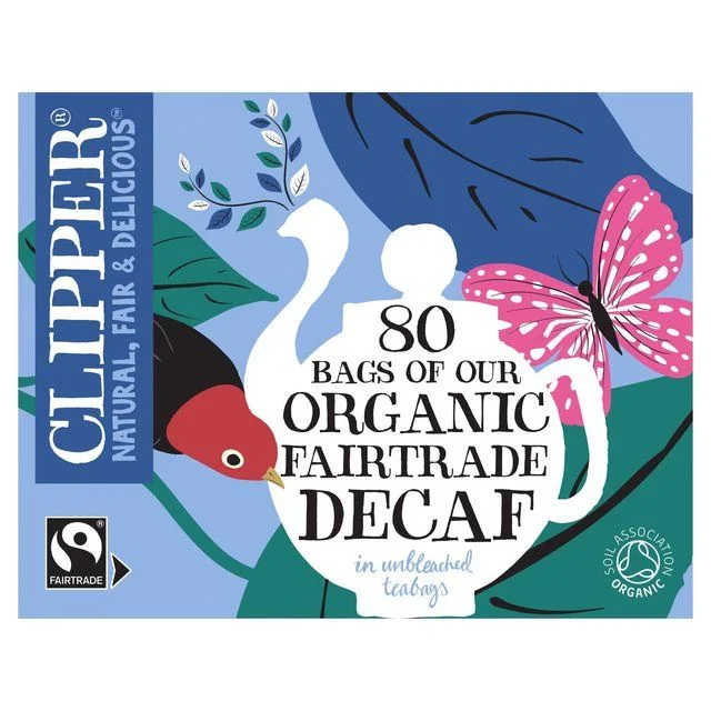  -Anti-scratch scratching board AND cat bed in oneClipper Organic Naturally Decaffeinated Tea Bags   80 per pack