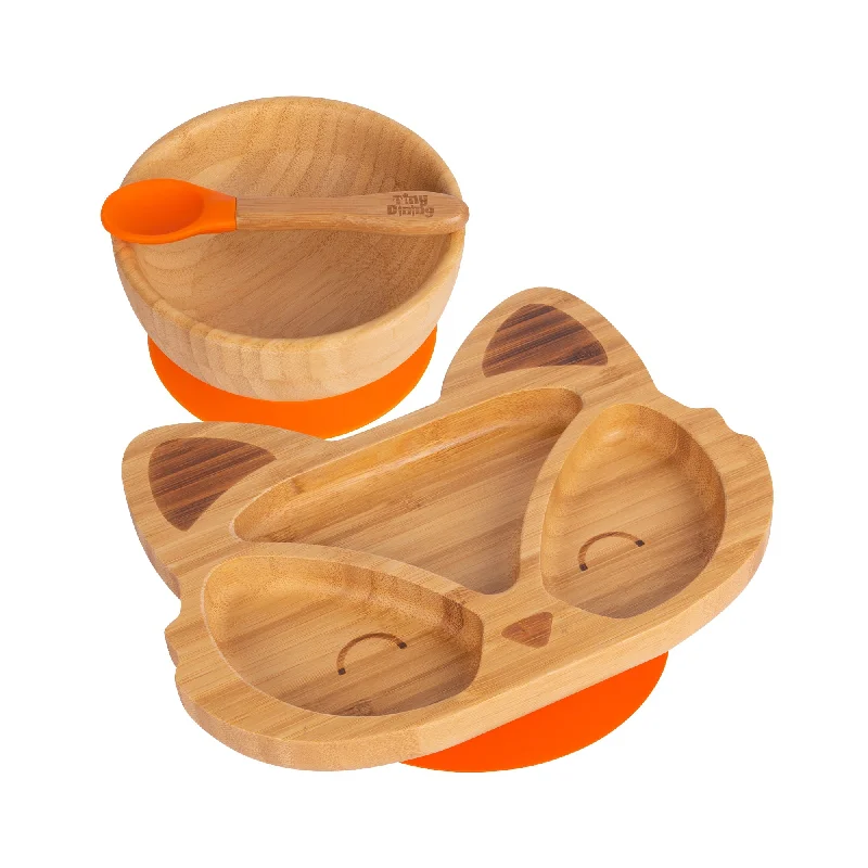  -Anti-scratch scratching board AND cat bed in oneFlynn The Fox Bamboo Suction Dinner Set