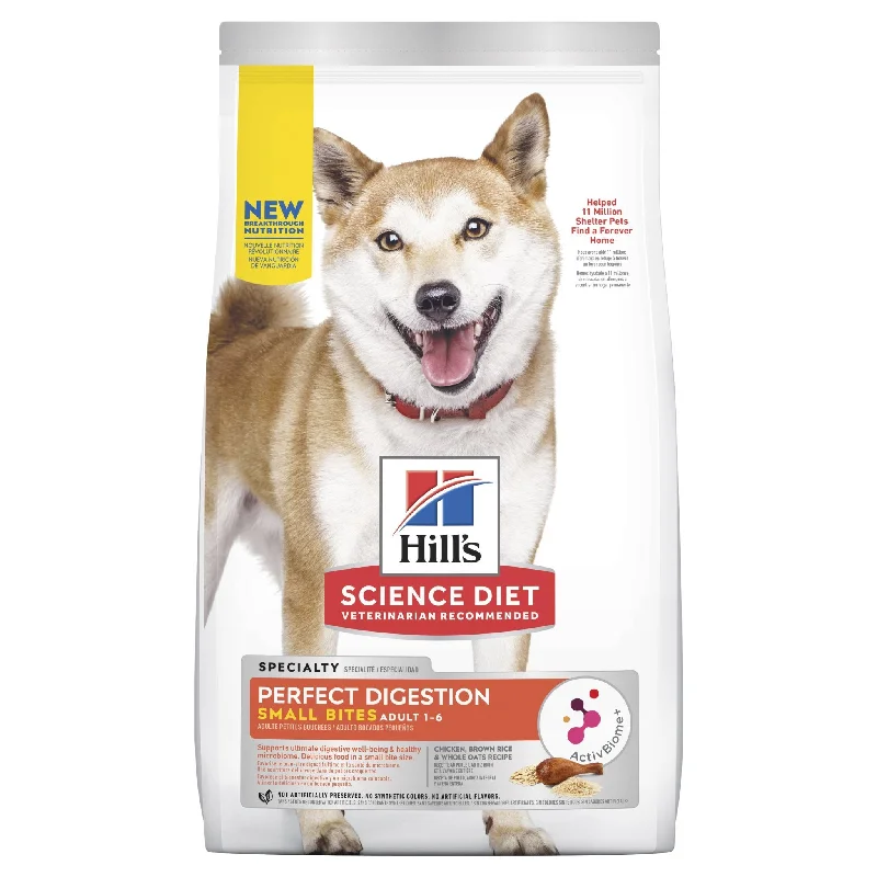 - Weight loss dog foodHill's Science Diet Perfect Digestion Adult Small Bites Dry Dog Food