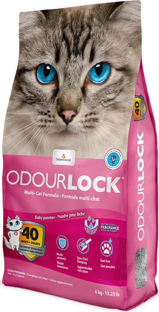 - Pet fence foldable indoorIntersand Odorlock Baby Powder Clumping Cat Litter