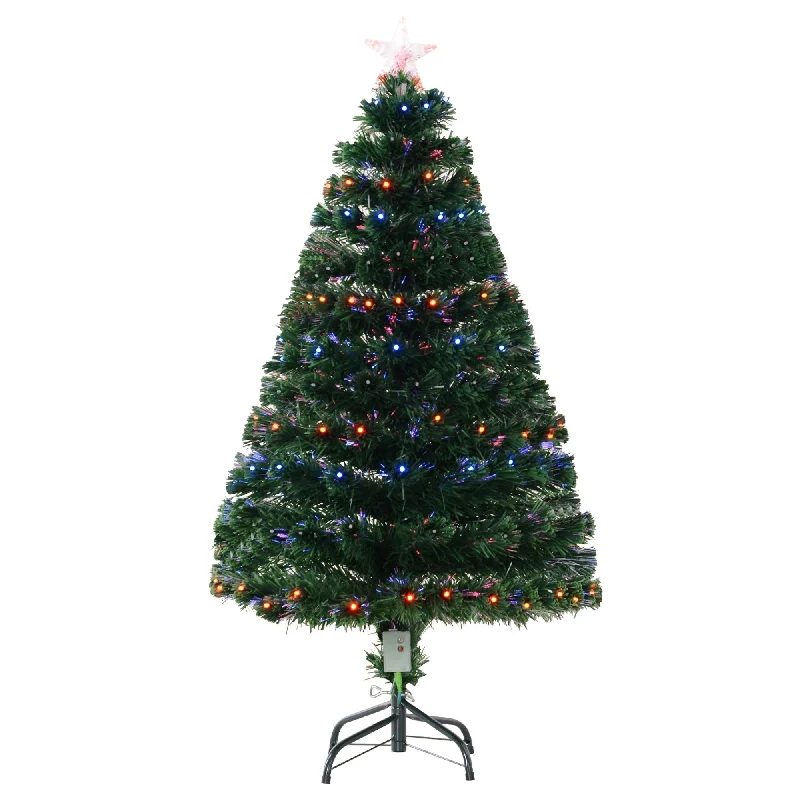 - Cat stress soothing spray4 Foot Prelit Artificial Christmas Tree with Multi-Coloured Fiber Optic LED Light