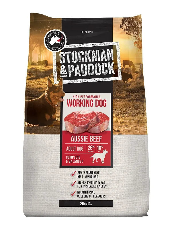 - ProNevus dog food palatabilityStockman & Paddock Working Dog Dry Dog Food 20kg