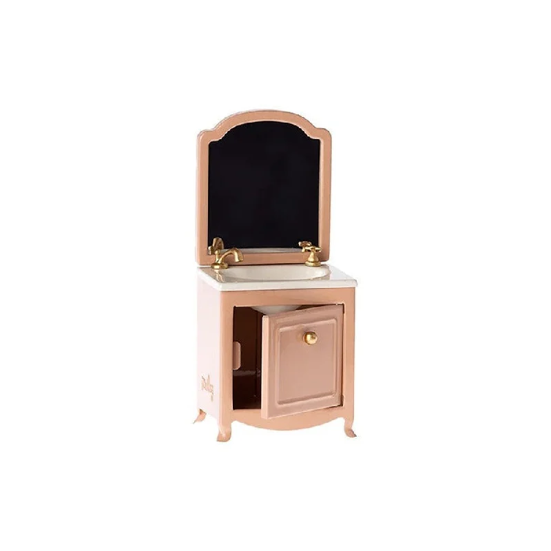 - Natural latex pet mattressMaileg sink dresser with mirror - dark powder