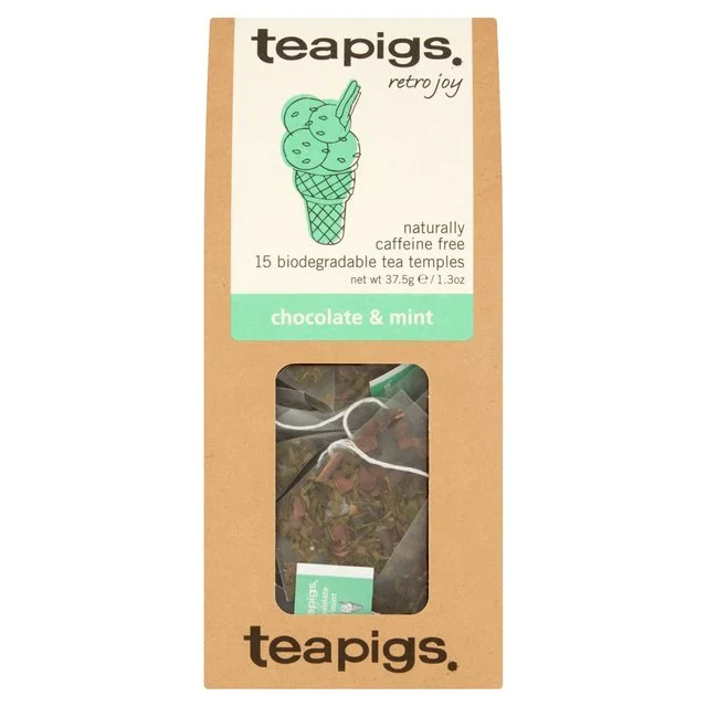 - Teething and chewing toys for puppiesTeapigs Chocolate & Mint Tea Bags   15 per pack