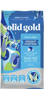 - Teething and chewing toys for puppiesSolid Gold Fit as a Fiddle Grain Free Pollock Weight Control Cat