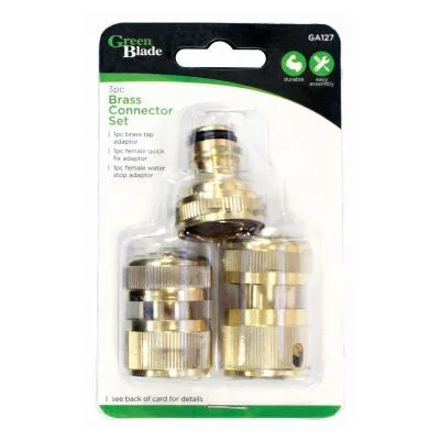 - Pet electric nail grinder silent model3pc Brass Connector Set - By Green Blade