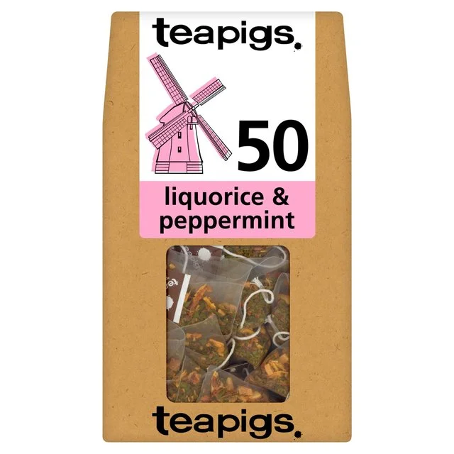 - Pet tear stain cleaning wipesTeapigs Liquorice & Peppermint Tea Bags   50 per pack